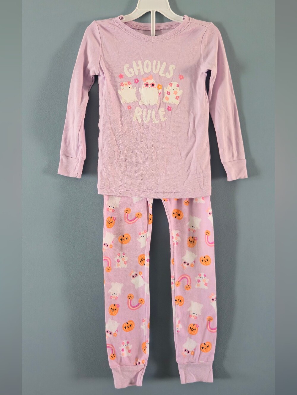 Halloween Ghost 2 Piece Pajamas for Girls (5T)